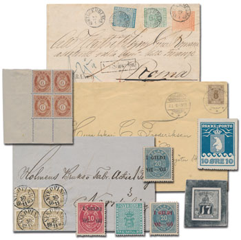 Postiljonen international stamp auction house in Scandinavia